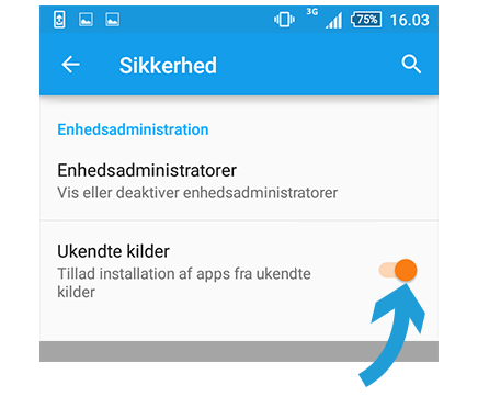 allow install apps