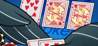 Sådan spiller du en flush i poker