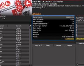 Luckypoker06 vinder 5000 kr. freeroll turnering #2 hos 888poker.dk