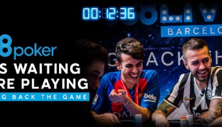 888Poker indfører Live Events Shot Clock