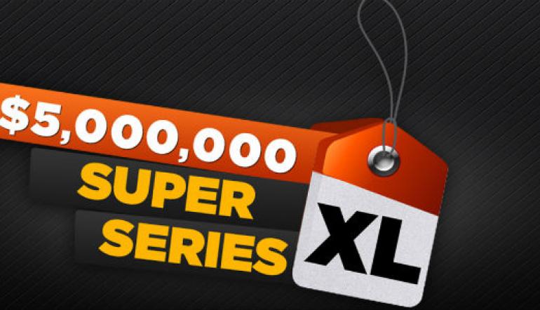888pokers $5 millioner Super XL Serie er tilbage