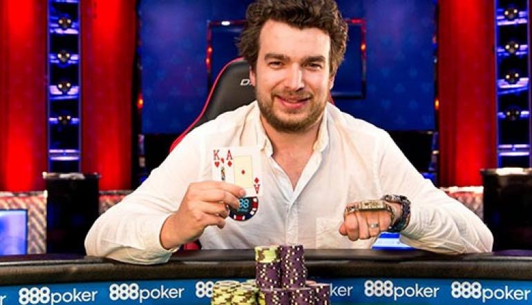 888poker Ambassadør Chris Moorman vinder sit første World Series of Poker guldarmbånd